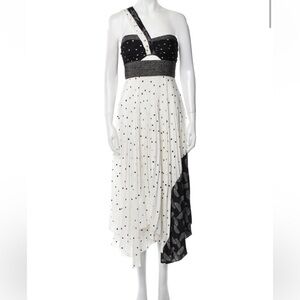 A.L.C. Polka Dot Midi Dress